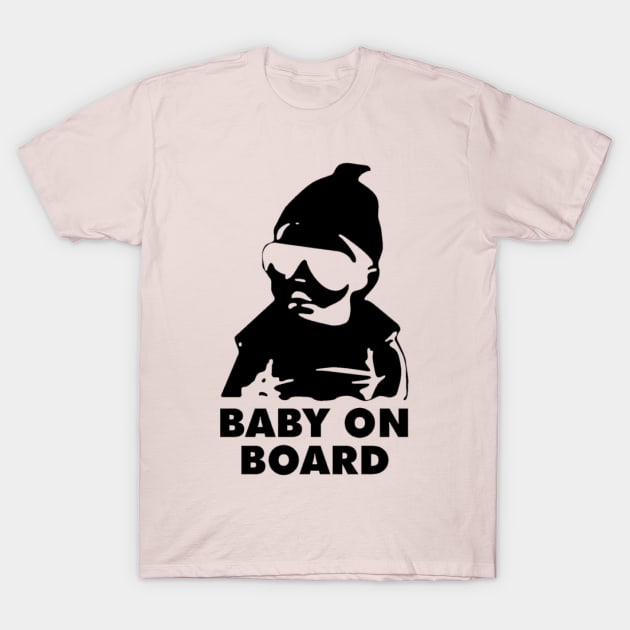 Baby On Board T-Shirt by Seopdesigns